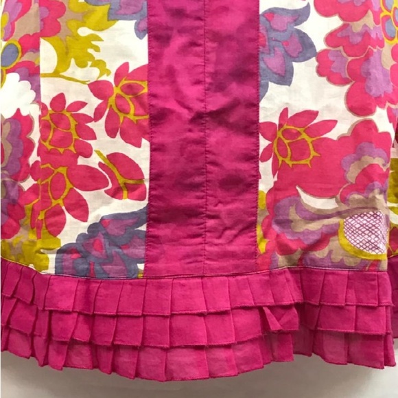 J.Crew Sleeveless Printed Cotton Casual DresS - Picture 5 of 5